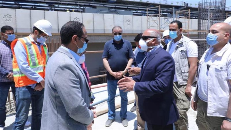 وزير النقل يتفقد