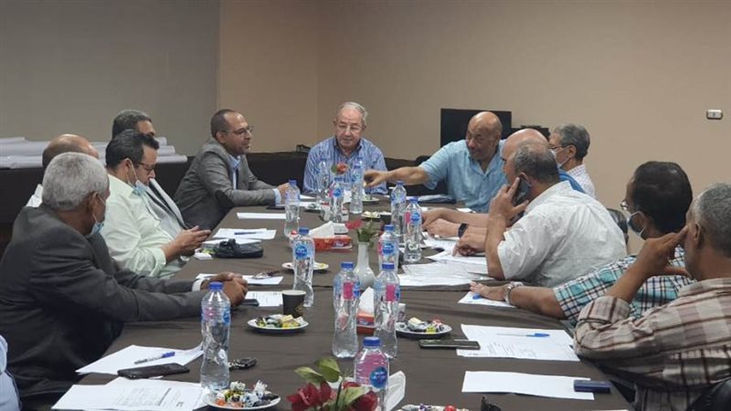 جانب من لقاء اللجنة