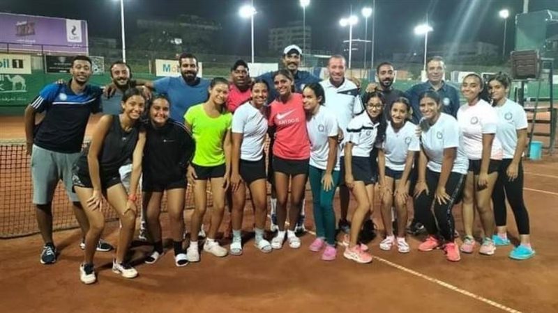 ناشئات تنس سموحة