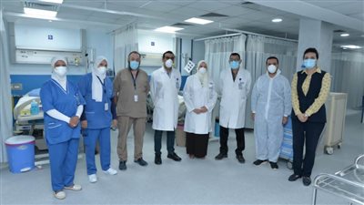 تجديد وحدة الرعاية المركزية بمستشفى مصرللطيران 
