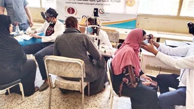 توقيع الكشف الطبي بالمجان على523 مواطناً ضمن مبادرة 