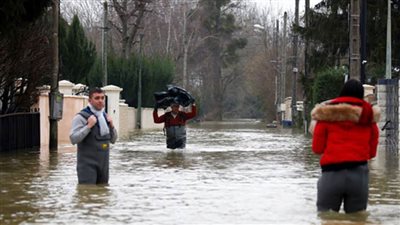 إجلاء مئات الأشخاص جنوبي فرنسا إثر فيضانات عارمة