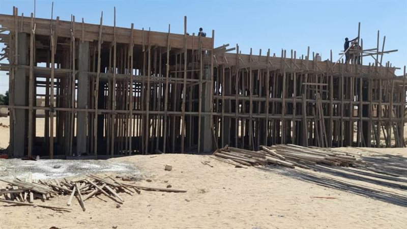 اعمال التطوير بقرية