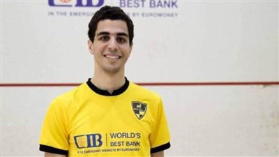 علي فرج يتأهل إلى نصف نهائي بطوله مصر الدولية للإسكواش