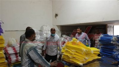 تحرير 9 محاضر بدسوق والتحفظ على 19 طن جبنة غير صالحة بكفر الشيخ