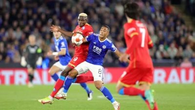 تعادل نابولي مع ليستر سيتى في الدوري الأوروبي لكرة القدم