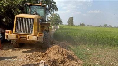 إزالة 121 حالة تعدٍّ على أراضي أملاك الدولة بالشرقية