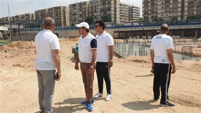وزير الرياضة يتابع معدلات إنجاز إنشاءات فرع ناي النادي بشيراتون