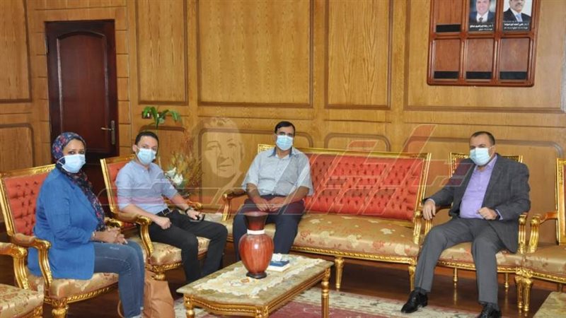 زيارة وفد مؤسسة مصر