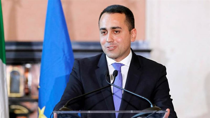 وزير الخارجية الإيطالي