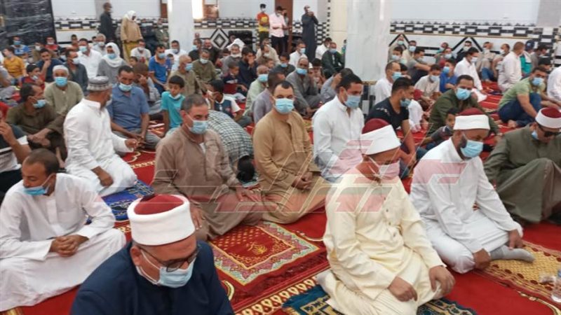 خلال افتتاح المسجد