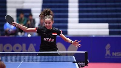 لاعبة تنس الطاولة هنا جودة: استفدت كثيرا من تجربة معسكر البرتغال