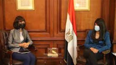 وزيرة التعاون الدولي تلتقي المديرة الإقليمية للتنمية البشرية بالبنك الدولي