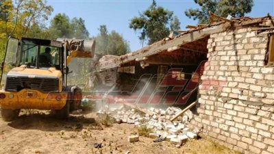 الموجة 18 إزالات.. تحرير 285 حالة تعدِ على أملاك الدولة والأراضي الزراعية بـ”المنوفية“