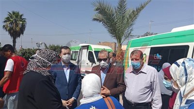 محافظ كفر الشيخ يتفقد حملة 