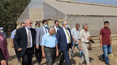وزير الزراعة يتفقد الأصول التابعة للوزارة بمحافظة القليوبية