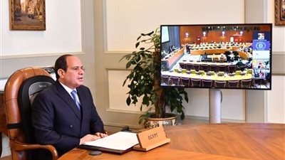 الرئيس السيسي يعلن عن تطلع مصر لاستضافة القمة العالمية لتغير المناخ في ۲۰۲۲