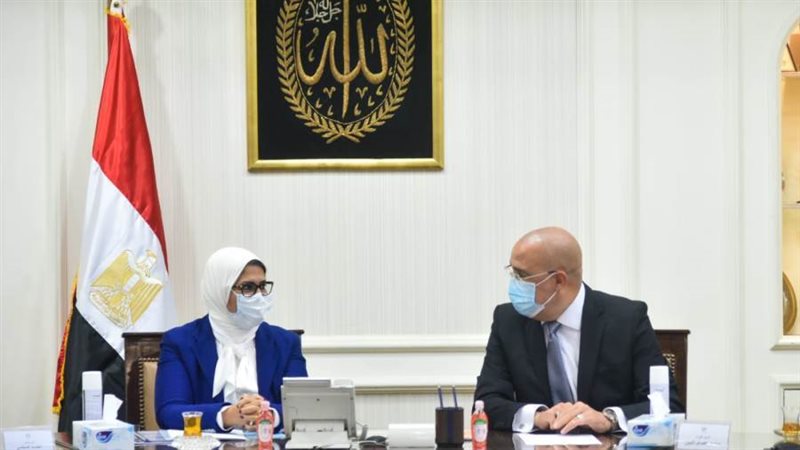 اجتماع وزيرا الصحة