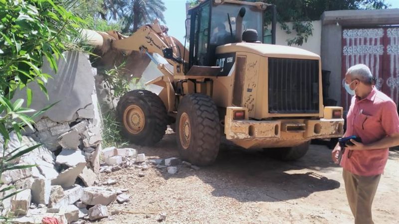 جانب من حملة الإزالات