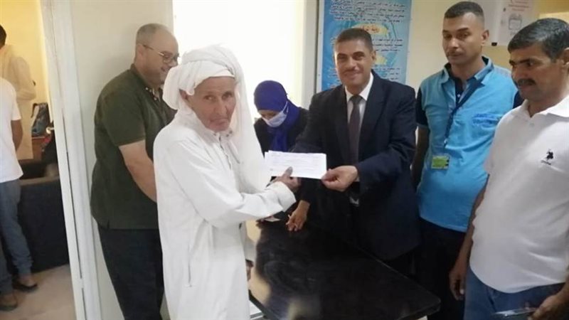 توزيع الدفعة الأولى