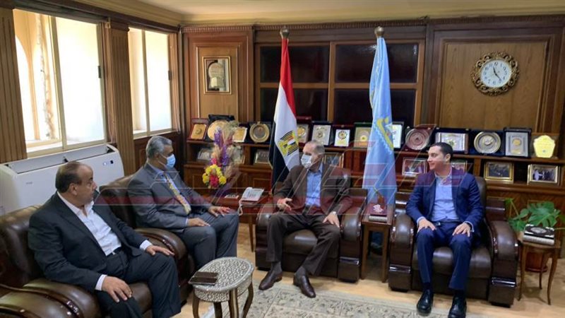 لقاء محافظ كفرالشيخ
