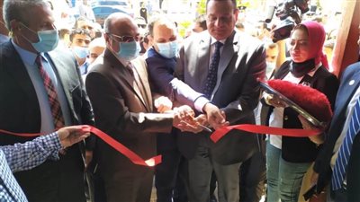 وزير العدل يفتتح مجمع محاكم شمال دمنهور الجديد