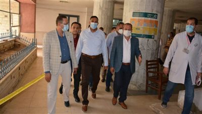 محافظ الدقهلية يتفقد تطوير مستشفى الصدر بالمنصورة بتكلفة 3 ملايين جنيه