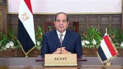 الرئيس السيسي: النيل شريان الوجود الوحيد لمصر وسياسة فرض الأمر الواقع تنذر بتهديد واسع لأمن واستقرار المنطقة  