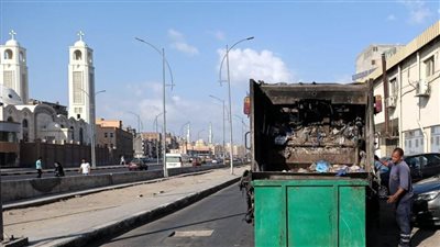 عودة ظاهرة سرقة حاويات جمع القمامة من شوارع الإسكندرية مرة أخرى