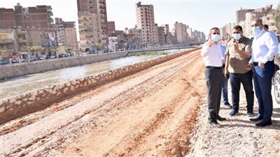 محافظ الغربية يتابع مشاريع التطوير في طنطا