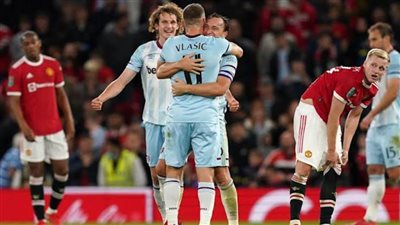 مانشستر يونايتد يودع منافسات كأس رابطة المحترفين أمام وست هام