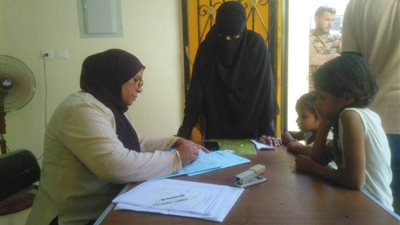 حملة لتوثيق الزواج القبلى واستخراج سواقط القيد في الحسنة بوسط سيناء