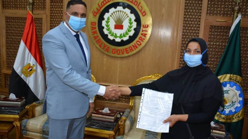 حدادة المنصورة أثناء