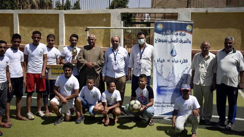 جانب من القافلة المائية