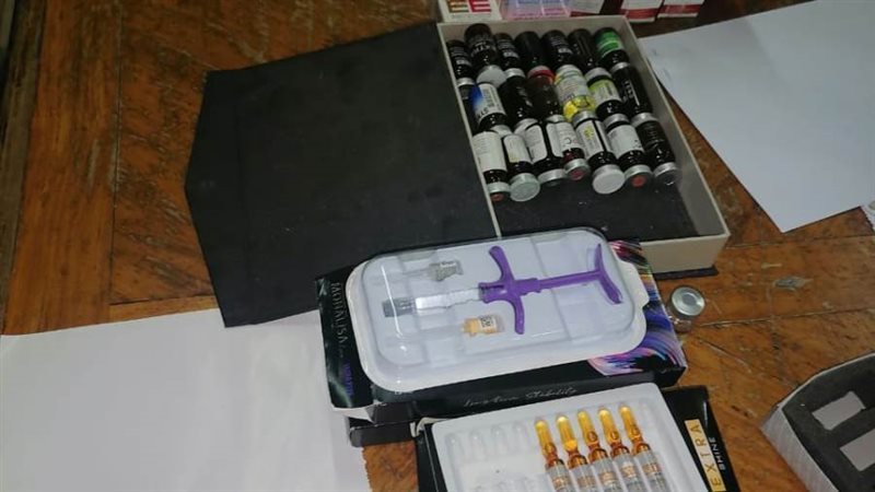 جانب من المضبوطات