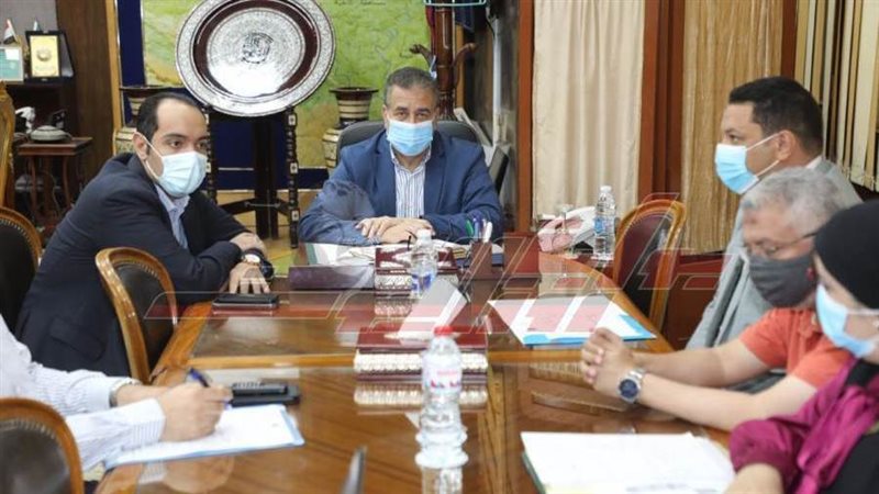 اجتماع محافظ المنوفية