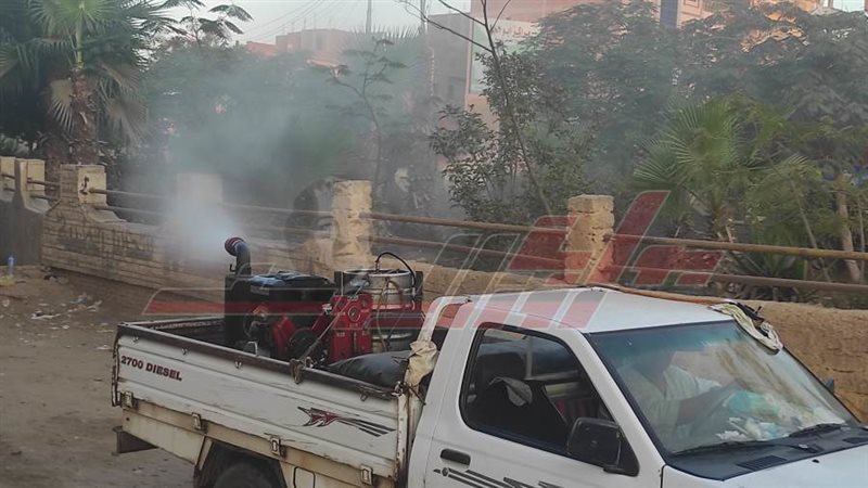 حملات الرش بكفرالشيخ