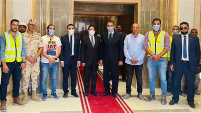 وزير شؤون المجالس النيابية يتفقد مقر الوزارة الجديد بالعاصمة الإدارية