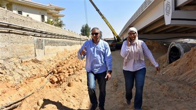 رئيس جهار القاهرة الجديدة يتابع استعدادات موسم الشتاء وأعمال التطوير بالتجمع الأول