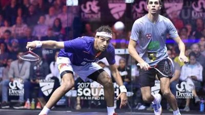 علي فرج  طارق مؤمن يتأهلان لربع نهائي بطولة أوراكل للاسكواش