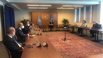 شكري يؤكد تقدير مصر لجهود جوتيريش في حفظ السلم والأمن الدوليين