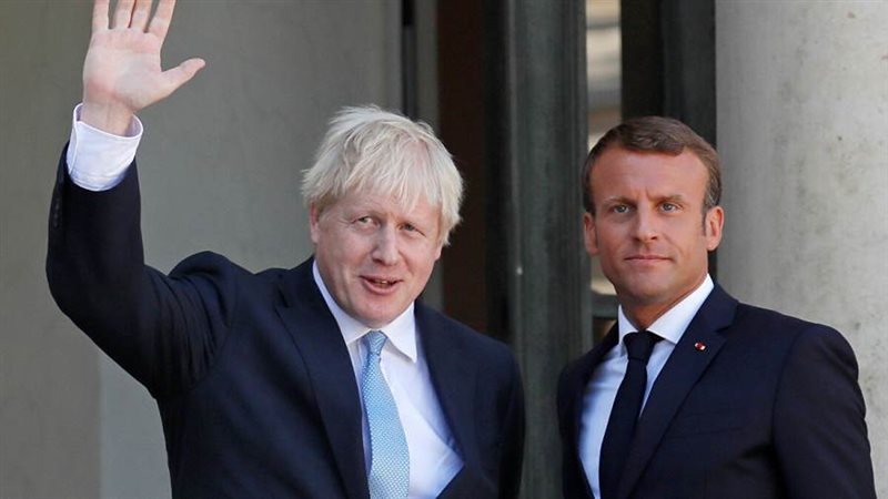 جونسون وماكرون