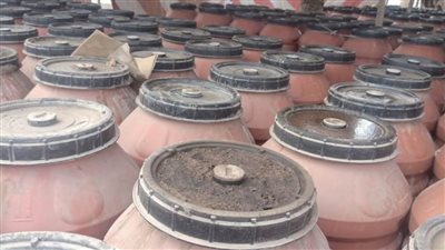 ضبط ٤٣ طن خرشوف وفول غير صالحة للاستخدام الآدمي بكفر الدوار