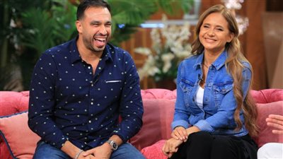 أول ظهور لنيللي كريم وزوجها هشام عاشور في 