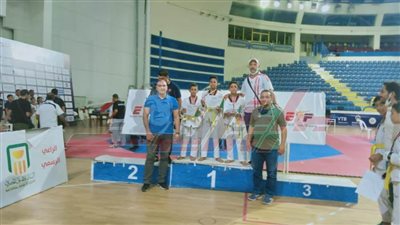 وكيل رياضة كفر الشيخ يهنئ فريق التايكوندو