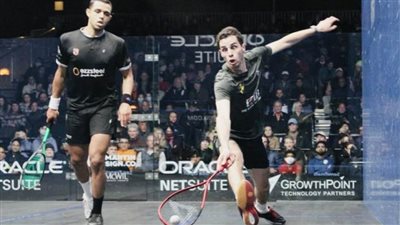 علي فرج وسلمى هاني في نهائي بطولة نت سويت للإسكواش