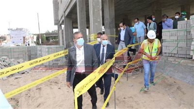 محافـظ المنوفية يتابع أعمال 