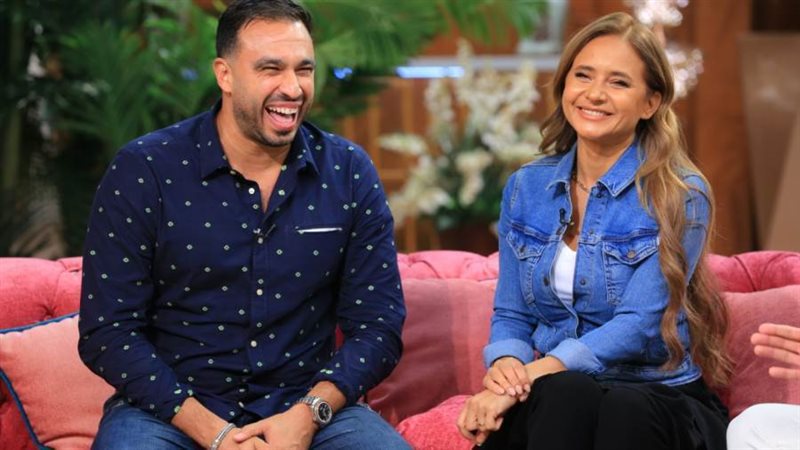 نيللي كريم وهشام