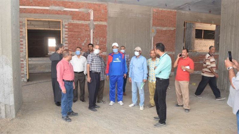 جولة رئيس جامعة سوهاج