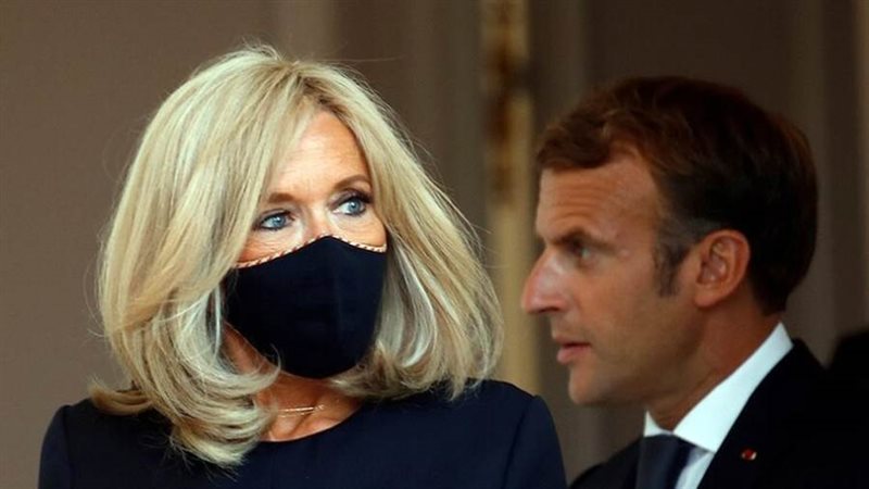 إيمانويل ماكرون وبريجيت